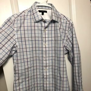 Banana Republic Non-iron Slim Fit Long Sleeve Button Down, Size Small